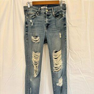 Good American Fringe Jeans size 29